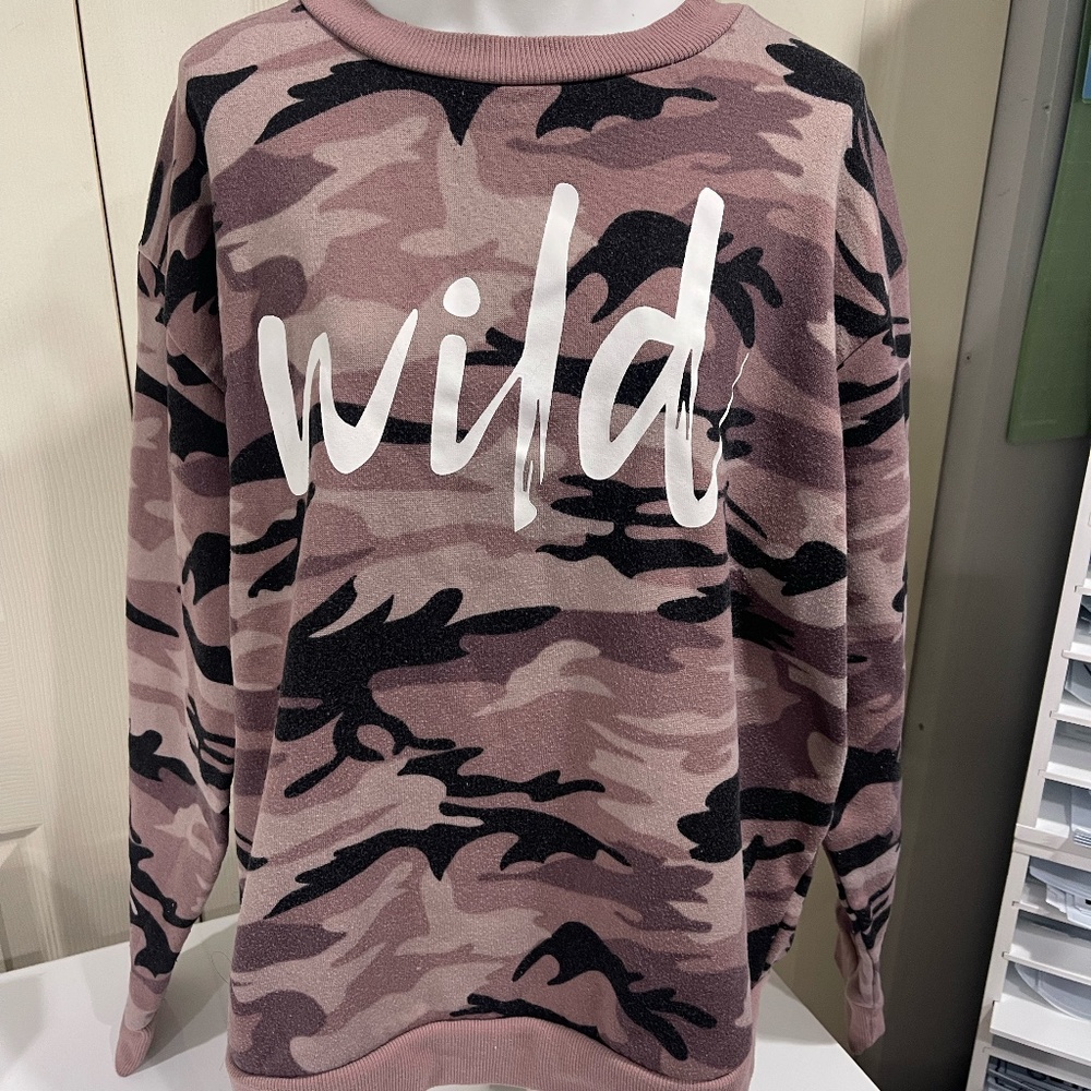 Wild juniors sweater